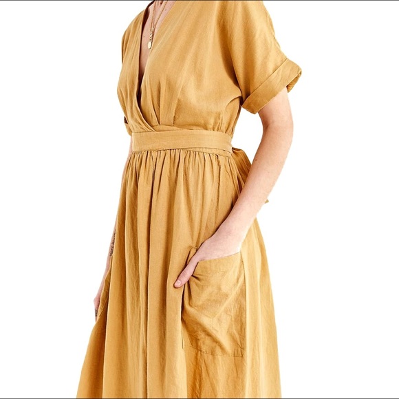 Urban Outfitters Dresses | Urban Outfitters Gloria Midi Wrap Dress